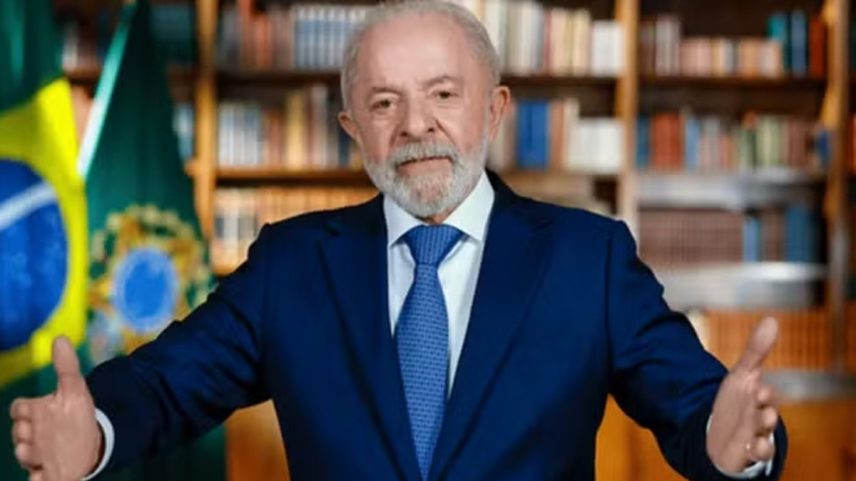 Lula: enfim, o Brasil todo (Foto: reprodução)