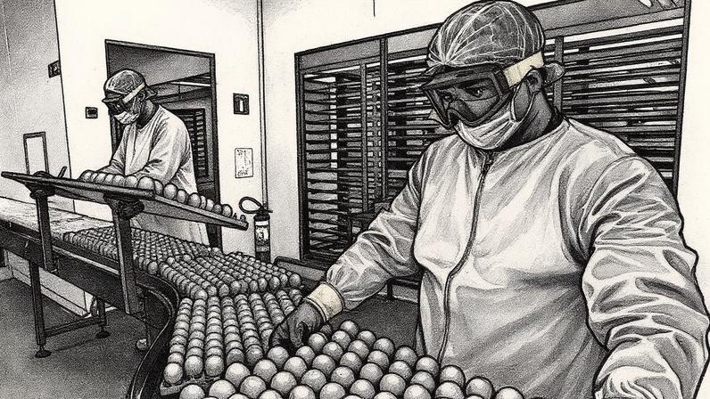 Vacina do Butantan: desenvolvimento leva em conta ovos para multiplicar vírus usado na vacina (Foto: Divulgação/Governo do Estado de SP)