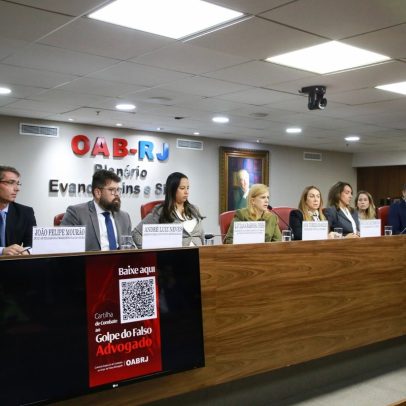 OAB-RJ divulga cartilha para combater golpes de falsos advogados e orienta cidadãos