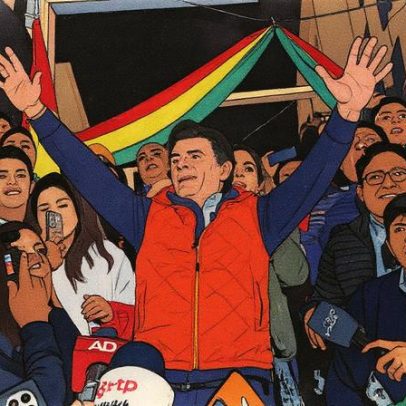 Rodrigo Paz percorre cidades da Bolívia com ex-policial como vice na campanha