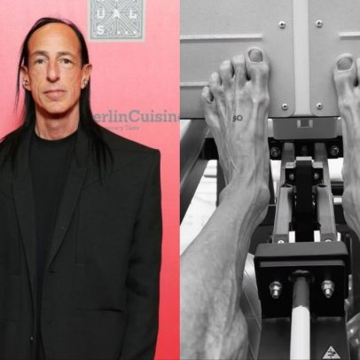 Rick Owens vende fotos de seus pés para apoiar causa beneficente