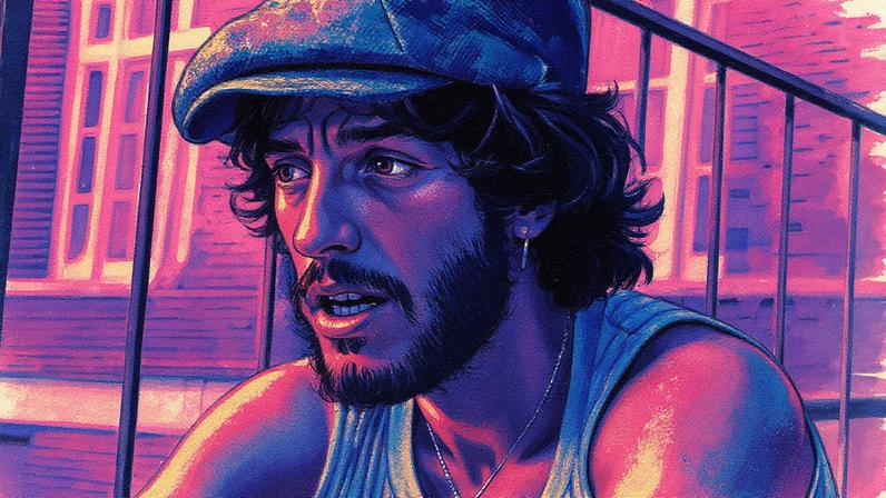 Bruce Springsteen, nas proximidades do clube Electric Ballroom (Atlanta, Geórgia), pouco antes de testar as músicas de 'Born to Run' em concerto, no dia 22 de agosto de 1975, três dias antes de lançar o disco. (Foto: Tom Hill/WireImage/Getty)