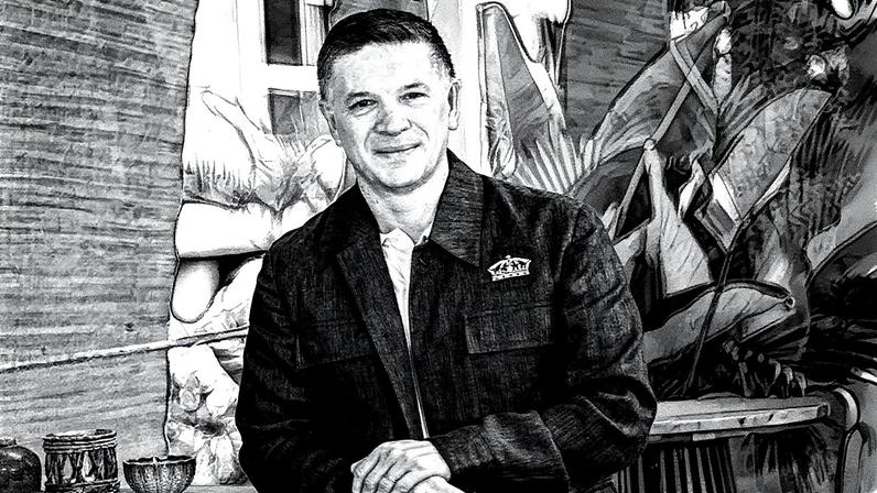 Michel Doukeris, CEO global da maior cervejaria do mundo, a AB InBev (Foto: Paulo Mumia/Divulgação)