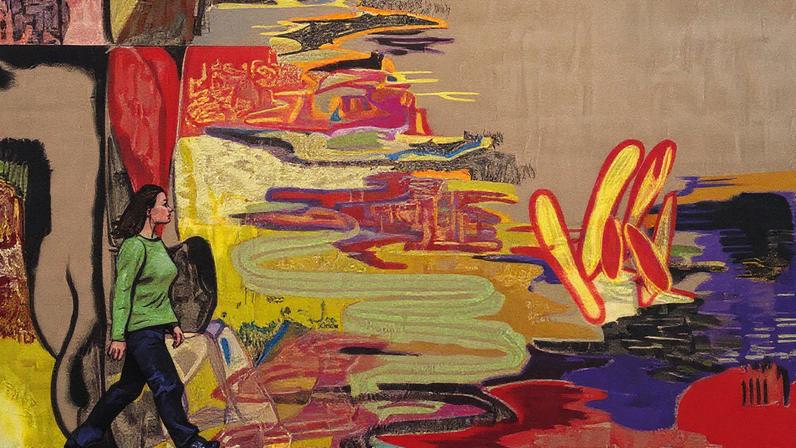 Rachel Jones: Canyons Fechados, Dulwich Picture Gallery, 2025 (Foto: Eva Herzog)