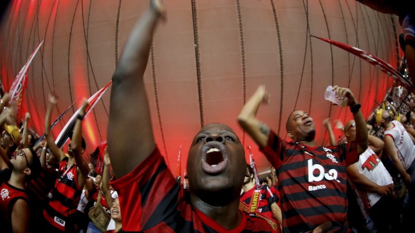 Torcida do Flamengo no Maracanã (Foto: Marcelo Theobald)