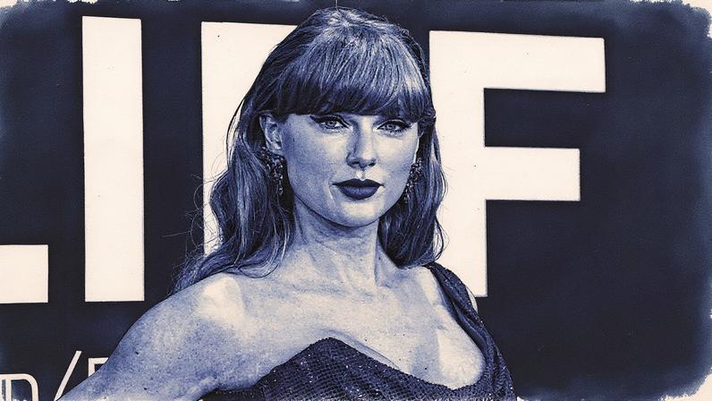 Taylor Swift no Grammy 2025 (Foto: Reprodução)