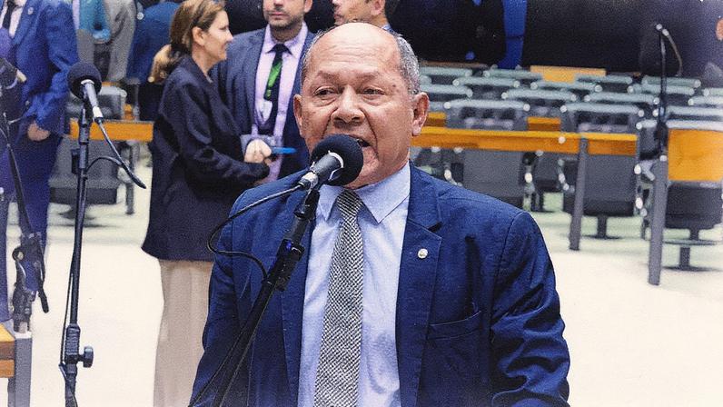 Como suplente, o PL indicou o deputado Coronel Chrisóstomo (RO). Recentemente, o parlamentar fez um discurso em tom de ameaça contra o ministro da Justiça Flávio Dino em fala no plenário da Câmara. (Foto: Pablo Valadares/Câmara dos Deputados)