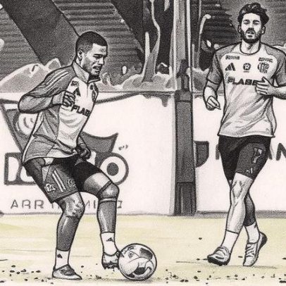 De la Cruz e Danilo se preparam para voltar ao Flamengo após lesões longas