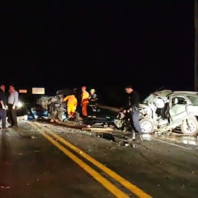 Acidente trágico no Sul de Minas deixa oito mortos e feridos em veículos envolvidos