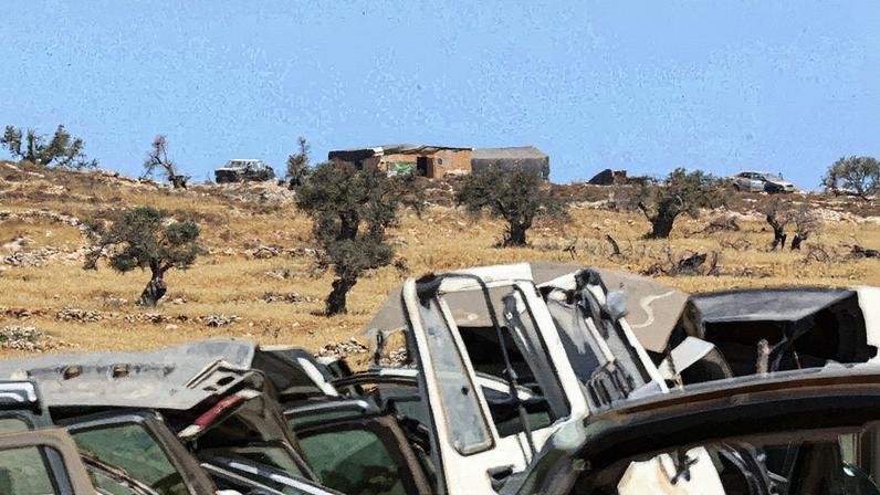Assentamento judaico nos arredores de Ramallah, na Cisjordânia (Foto: Zain JAAFAR / AFP)