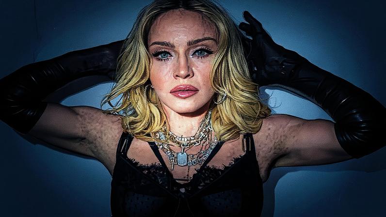 Madonna e papa Leão XIV (Foto: Reprodução)
