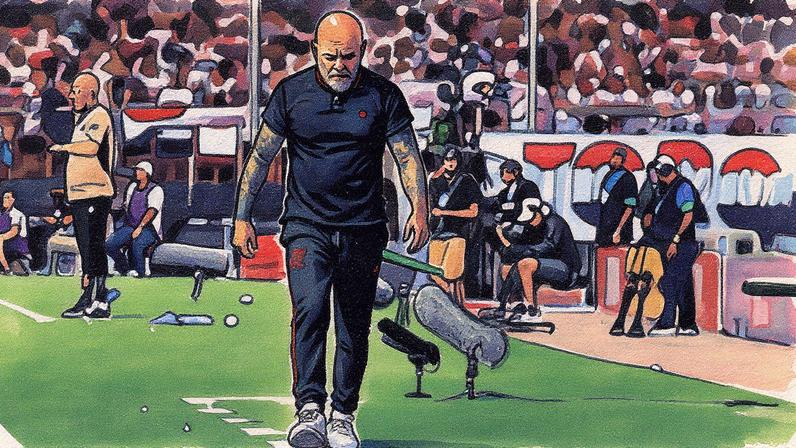 Sampaoli (Foto: Marcello Zambrana / AFP)