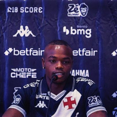 Vasco apresenta novo reforço que sonha em retornar ao futebol europeu