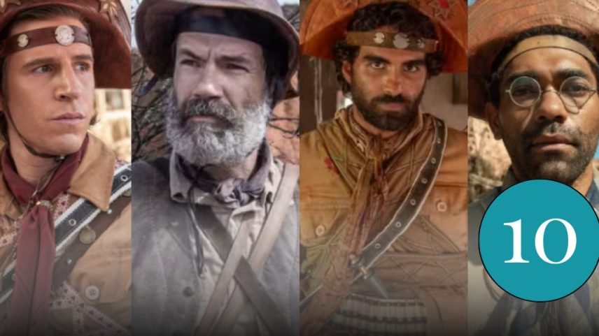 Rodrigo García, Rafa Sieg, Vitor Sampaio e Ítalo Martins (Foto: Reprodução)