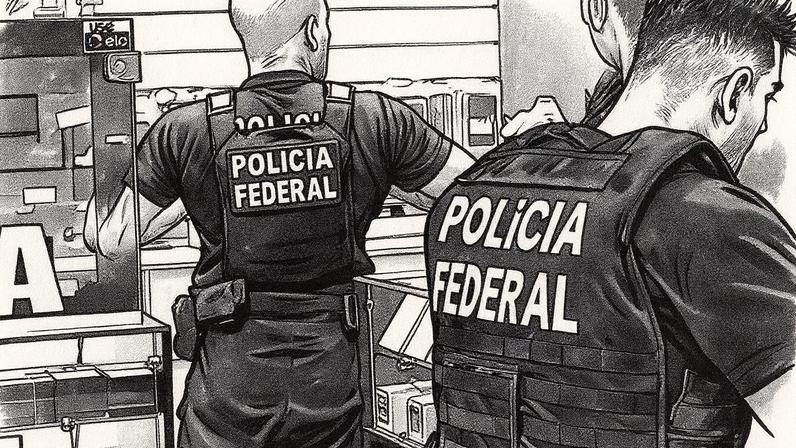 Agentes da Polícia Federal (Foto: Divulgação/Polícia Federal)