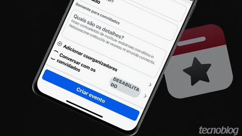 Acessando o menu principal do Facebook (imagem: Lupa Charleaux/Tecnoblog)