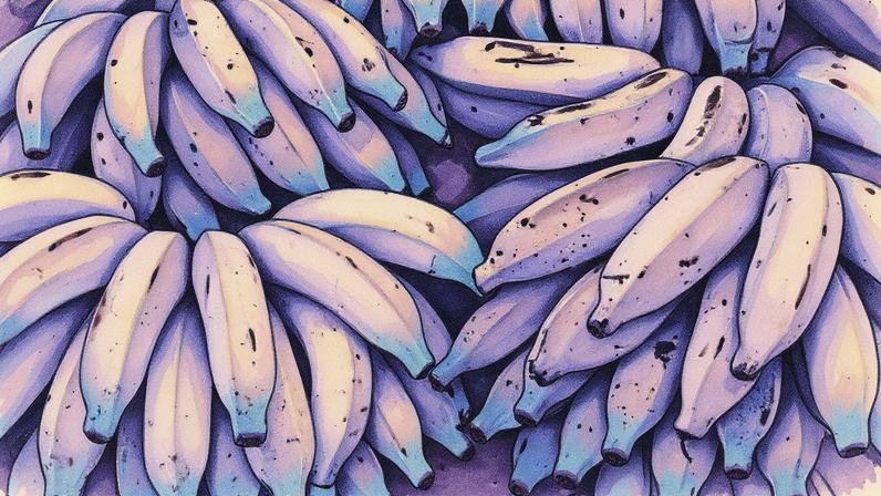 Bananas são produtos importantes na economia do Panamá (Foto: Custodio Coimbra)