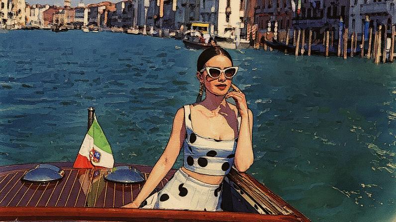 Lily Collins em "Emily in Paris": moda retrô na quinta temporada da série (Foto: Netflix/Divulgação)