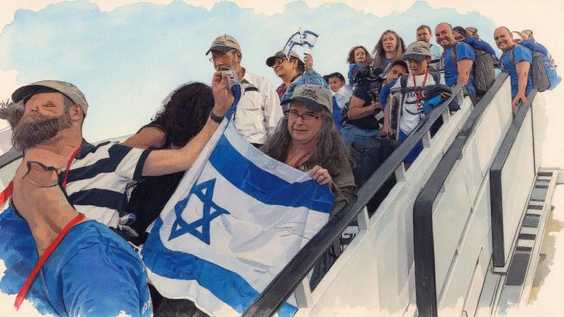 45 famílias judias chegam a Israel em aliá. (Foto: Nefesh B’Nefesh)