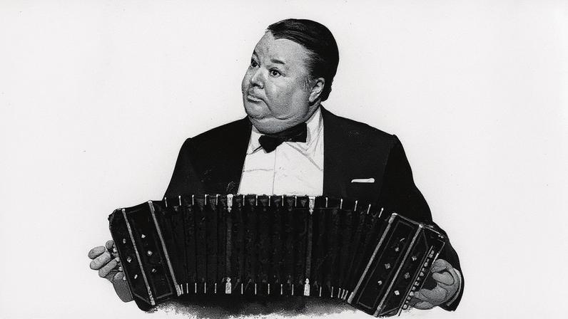 Aníbal Troilo (1914 - 1975) em Buenos Aires, Argentina, em 1969. (Foto: Eduardo Comesana)