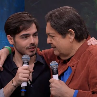 Faustão celebra a chegada de João Silva ao SBT e compartilha sua felicidade