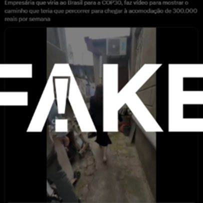 Vídeo que circula sobre empresária em Belém é desmentido como falso