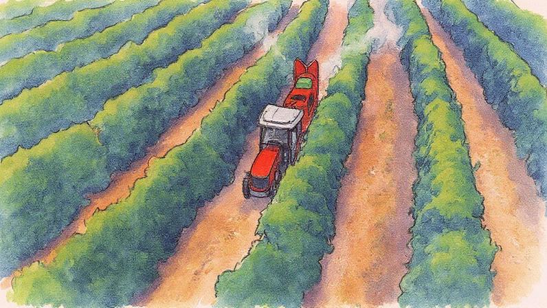 Cultivo de café (Foto: Divulgação/AGCO)