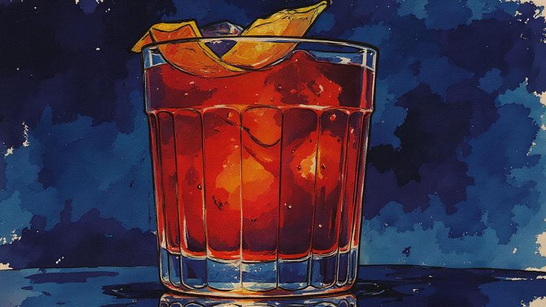 Drink Boulevardier, do Escarcéu Bar - Divulgação (Foto: Divulgação)