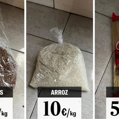 Arroz da ONU é vendido a 11,5 dólares o quilo no mercado negro de Gaza