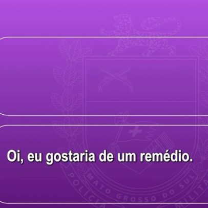 Mulher denuncia agressão à polícia de forma inusitada ao pedir dipirona