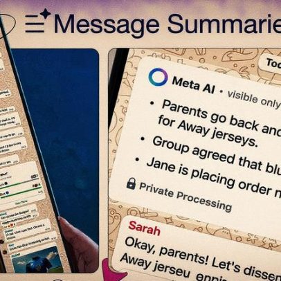 WhatsApp lança resumos gerados por inteligência artificial para mensagens privadas