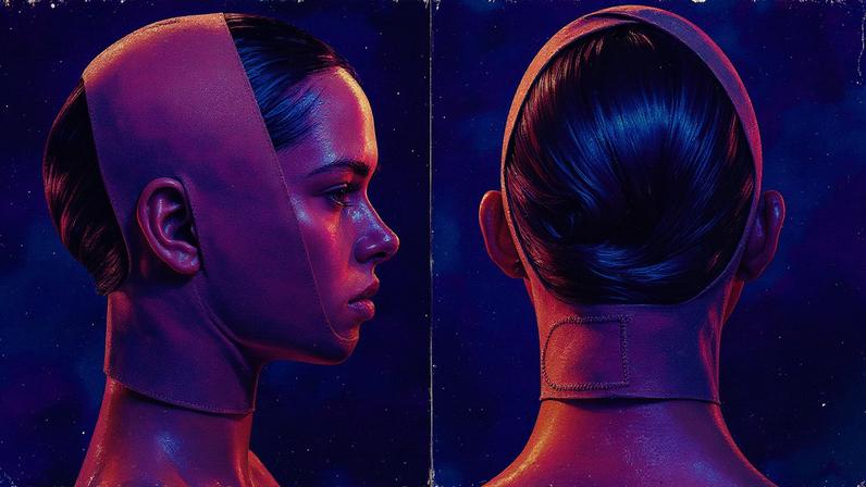 Cinta facial lançada pela Skims, marca da Kim Kardashian, que promete efeito de lifting no rosto (Foto: Skims no Instagram)