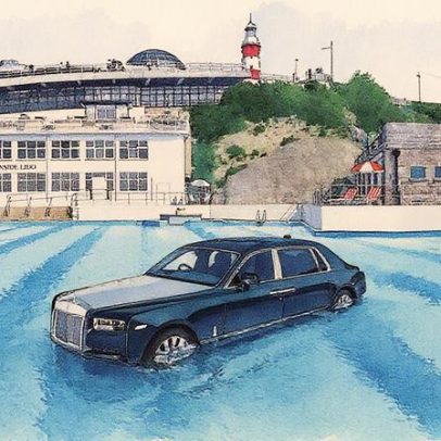 Rolls-Royce presta homenagem inusitada à lenda do rock com estilo único