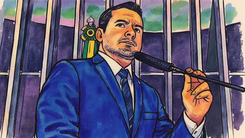 Capitão Alberto Neto (PL-AM) quer debate sobre atuação do PCC no Brasil (Foto: Câmara dos Deputados)