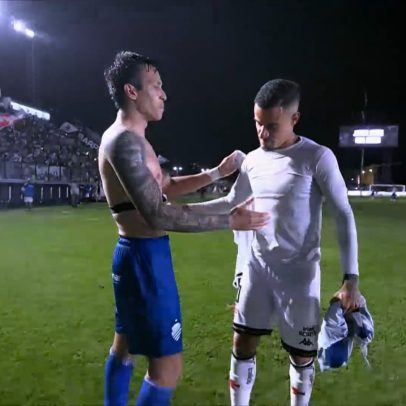 Brayann troca camisa com Coutinho após partida emocionante no futebol brasileiro