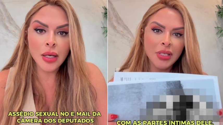 Deputada Silvye Alves conta sobre fotos de importunação sexual recebidas no e-mail da Câmara dos Deputados (Foto: Reprodução/Instagram)