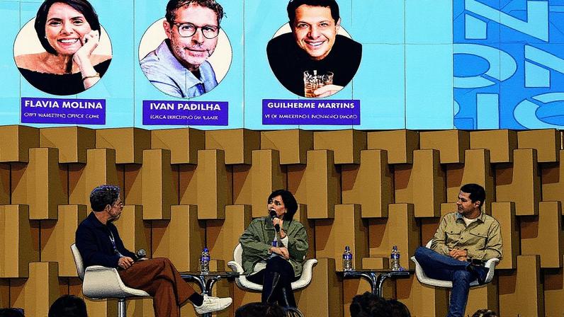 Painel “Saturados: prazer, conexão e consumo. Como os jovens estão lidando com os estímulos”, realizado no Rio Innovation Week (Foto: Divulgação)
