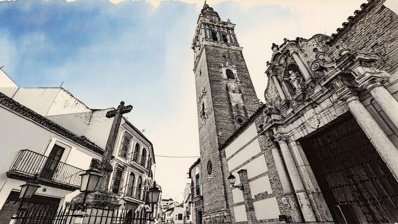 A igreja de Santiago, na cidade de Écija (Sevilha). (Foto: Carlos Sanchez Pereyra/GETTY IMAGES)