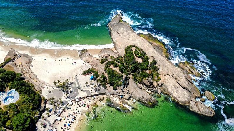 Arpoador, na Zona Sul do Rio (Foto: Custódio Coimbra)