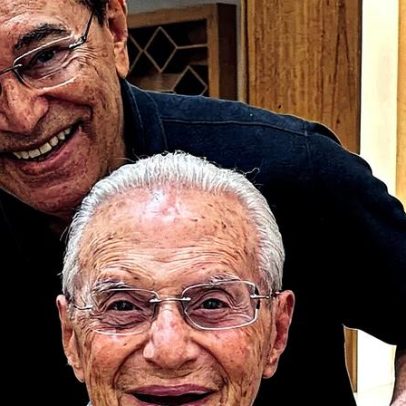 Paulo Maluf faz aparição rara ao lado do cabeleireiro de Silvio Santos