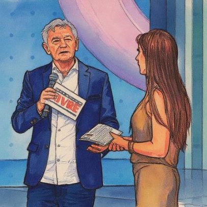 Serginho Groisman faz participação especial no programa de Patricia Abravanel no SBT