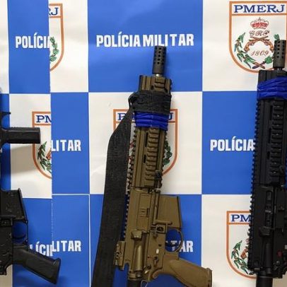 Confrontos no Rio resultam na apreensão de quatro fuzis durante o fim de semana