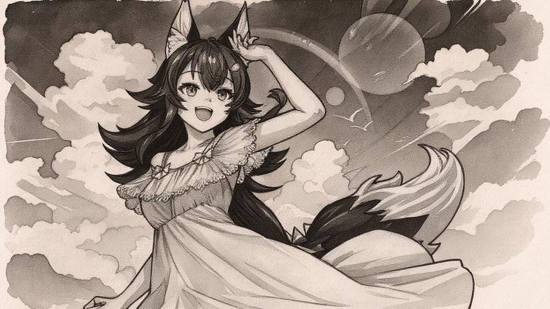 Ookami Mio, uma VTuber da hololive, lançou seu segundo álbum solo, My Sparkle. (Foto: Reprodução)
