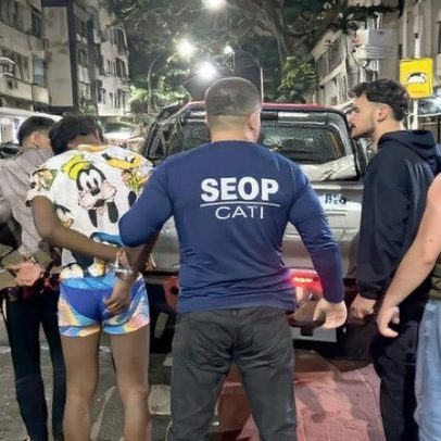 Turistas alemães são assaltados e deixados nus em Copacabana; dois homens presos