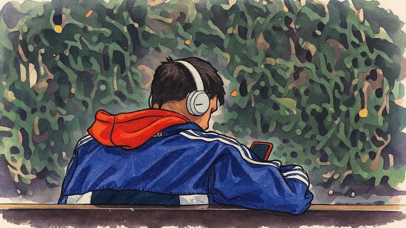 O estudo aponta o abuso de telas como uma das possíveis causas. Na imagem, um jovem consulta seu celular (Foto: OSCAR CORRAL)
