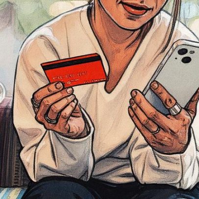 Mãe de Chicago utiliza empréstimo parcelado para compras acima de R$ 200