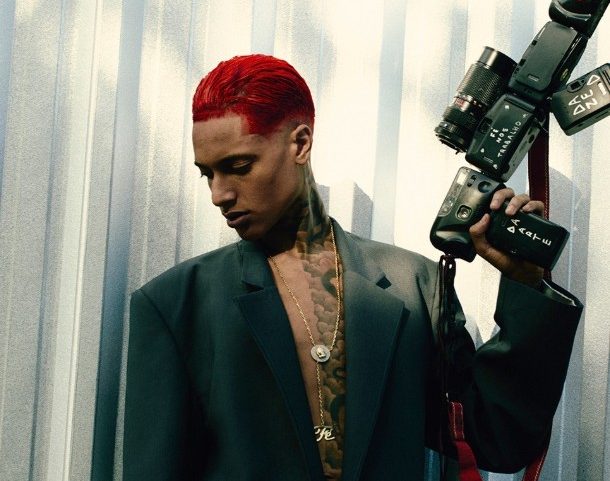 Rapper Oruam, em ensaio para a revista americana Dazed (Foto: Reprodução)