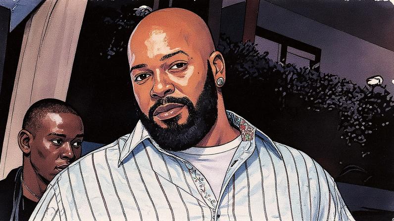 Suge Knight chamou Drake por postar o que ele afirma ser um colar falso da Death Row Records. (Foto: Reprodução)