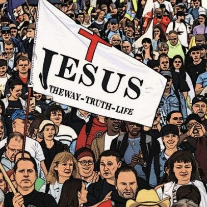 Centenas de fiéis participam da Marcha para Jesus nas ruas de Praga