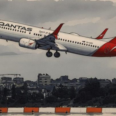 Ações da Qantas disparam após lucro recorde impulsionado pela demanda de viagens